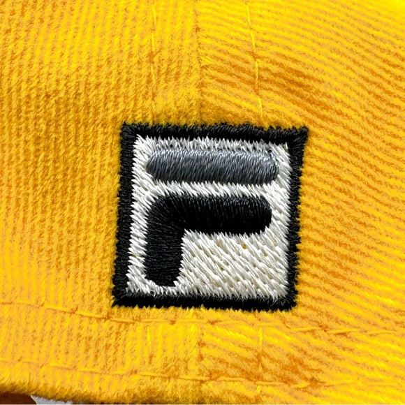 Fila Yellow Ball‎ Cap, Adjustable Buckle Closure - Picture 5 of 12